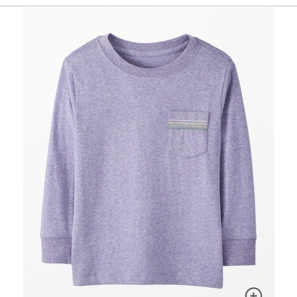 Hanna Andersson Purple Long Sleeve Tee - Picture 1 of 3
